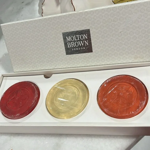 Molton Brown London Luxury Soap Assortment NIB